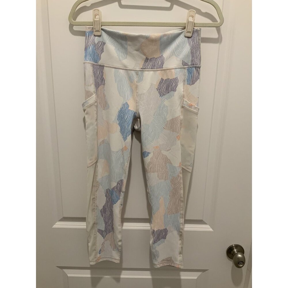 Fabletics Leggings Small Power Hold Women's Colorful Athletic Casual Capri